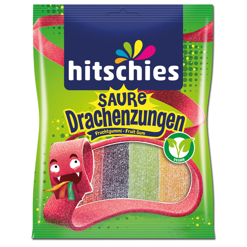 Hitschies Saure Drachenzungen - Vegan - 125g