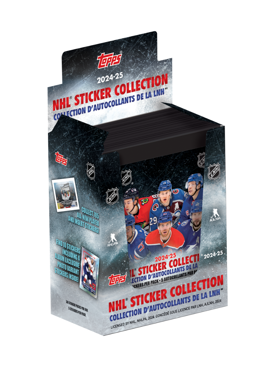 2024-25 Topps® NHL Sticker Collection - Stickers Box