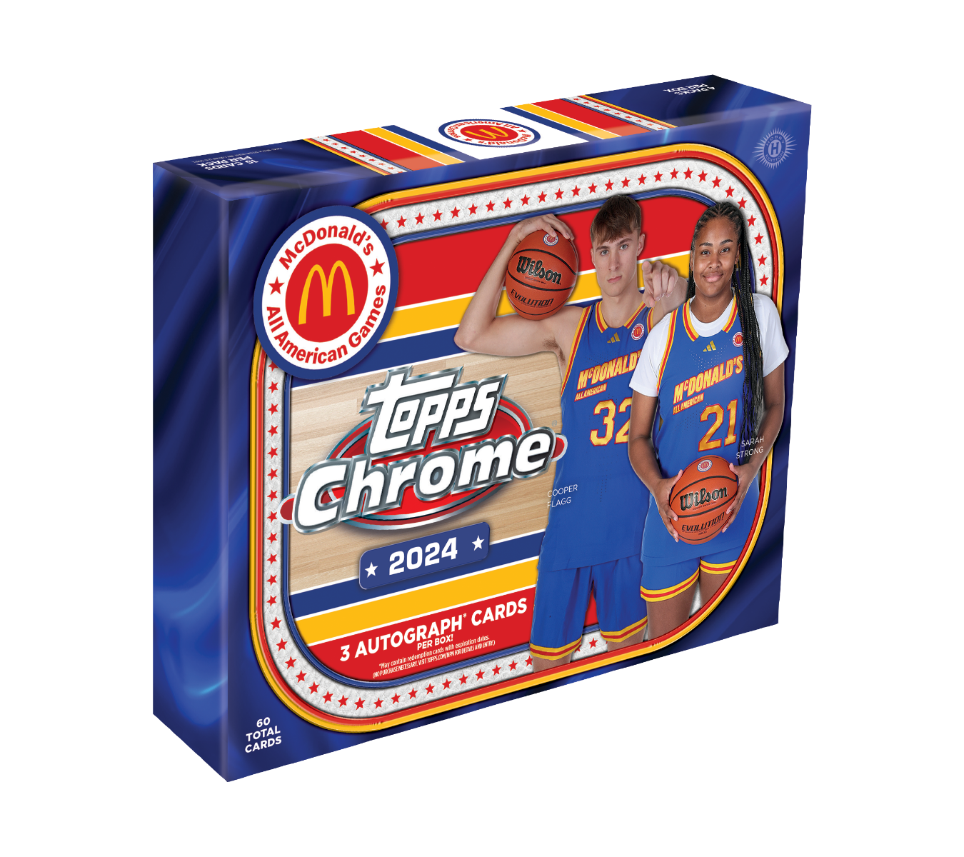 2024 Topps McDonald's All-American Chrome - Hobby Box