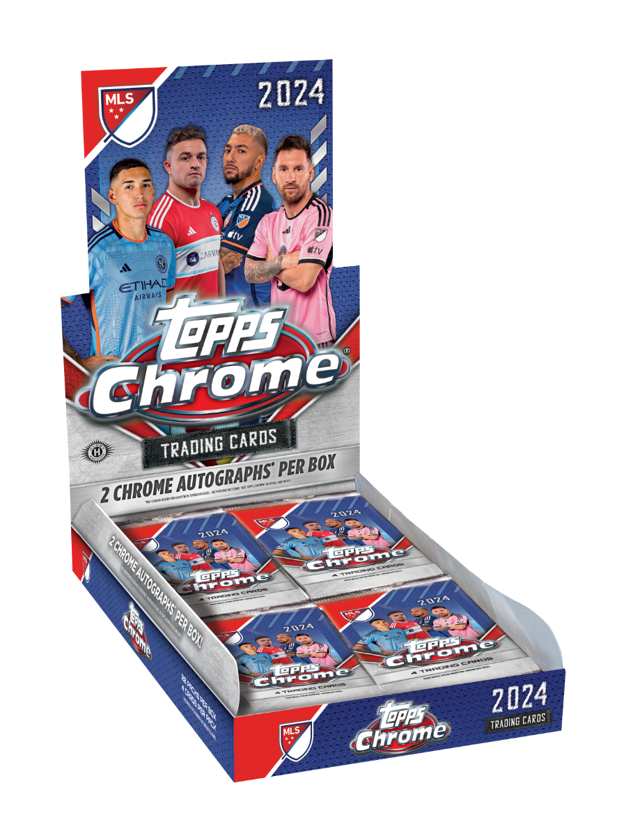 2024 Topps MLS Chrome® - Hobby Box