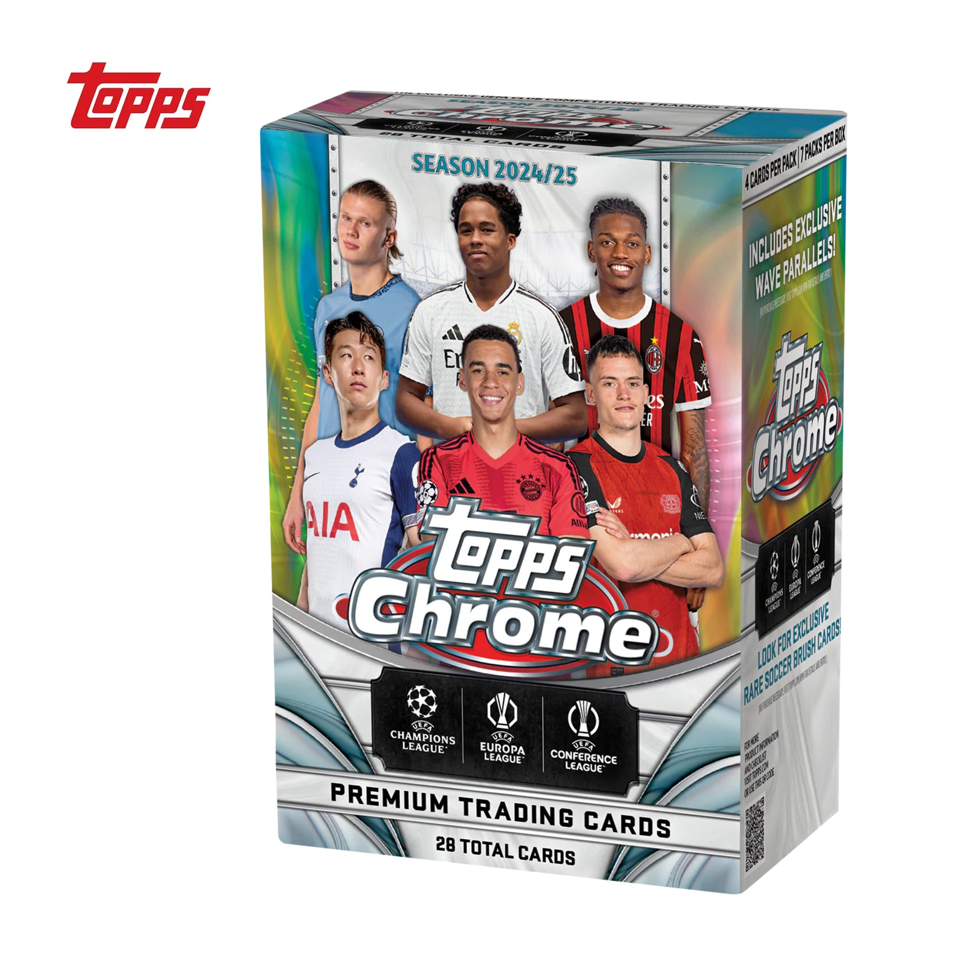 2024-25 Topps Chrome® UEFA Club Competitions - Value Box