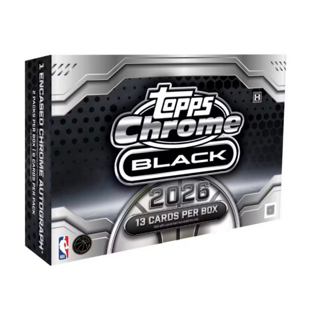 2025-26 Topps Chrome Black Basketball Hobby Box