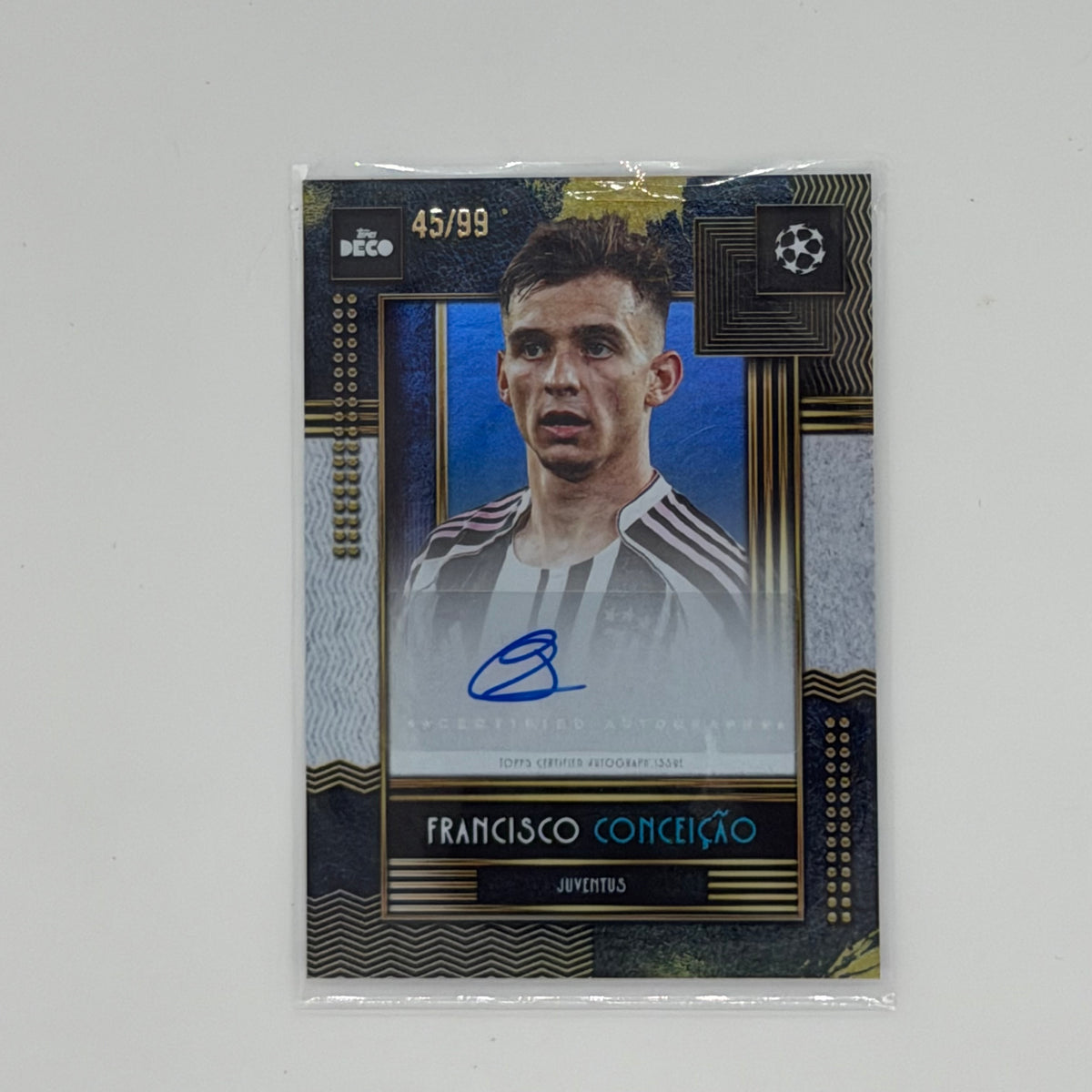 Francisco Concelcao Juventus Deco Topps 2025-26 Auto /99