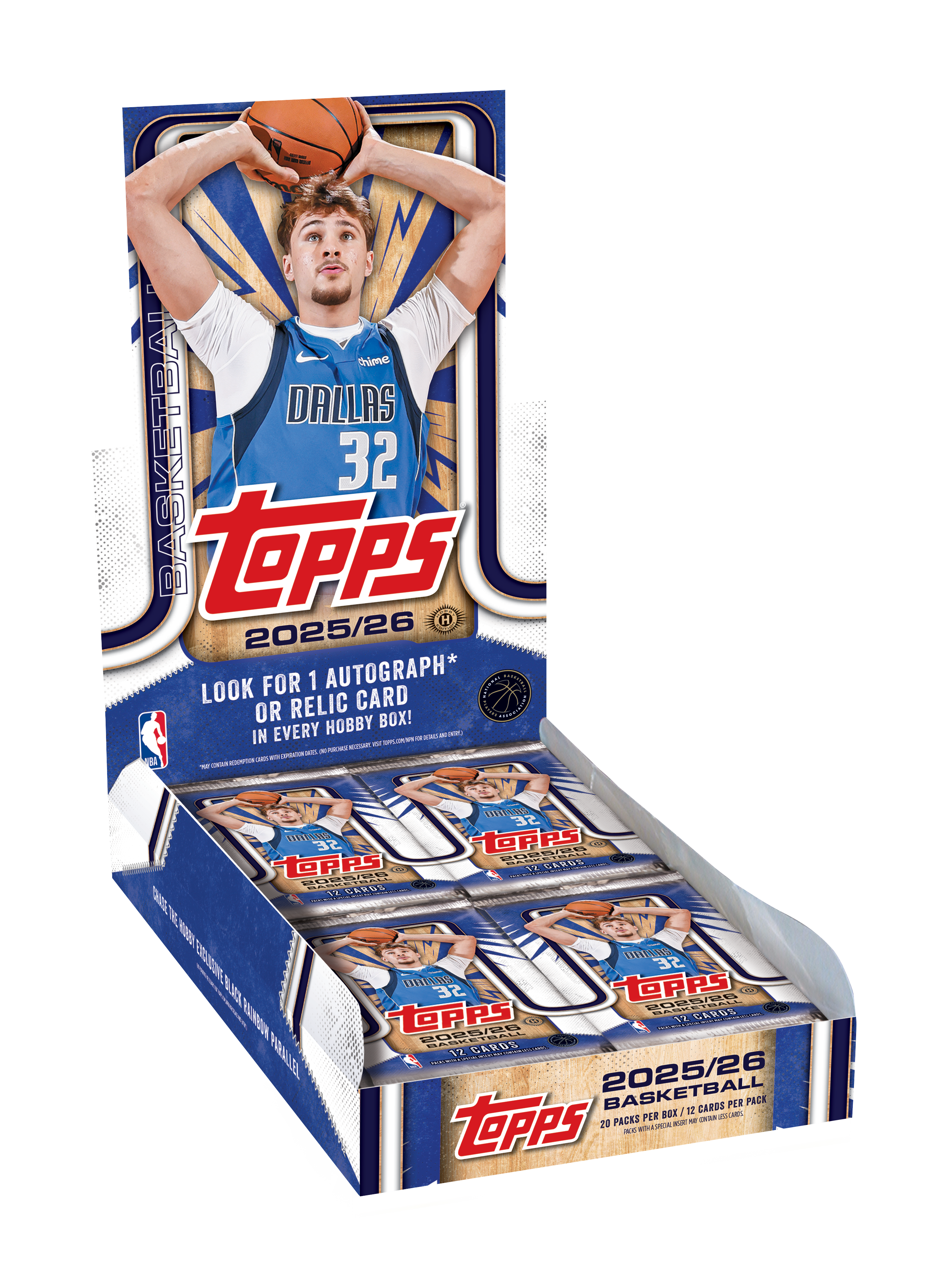 2025-26 Topps Basketball - Hobby Box- empfohlen von Atze