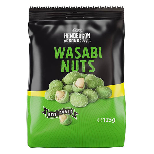 H&S Wasabi Nuts 125g