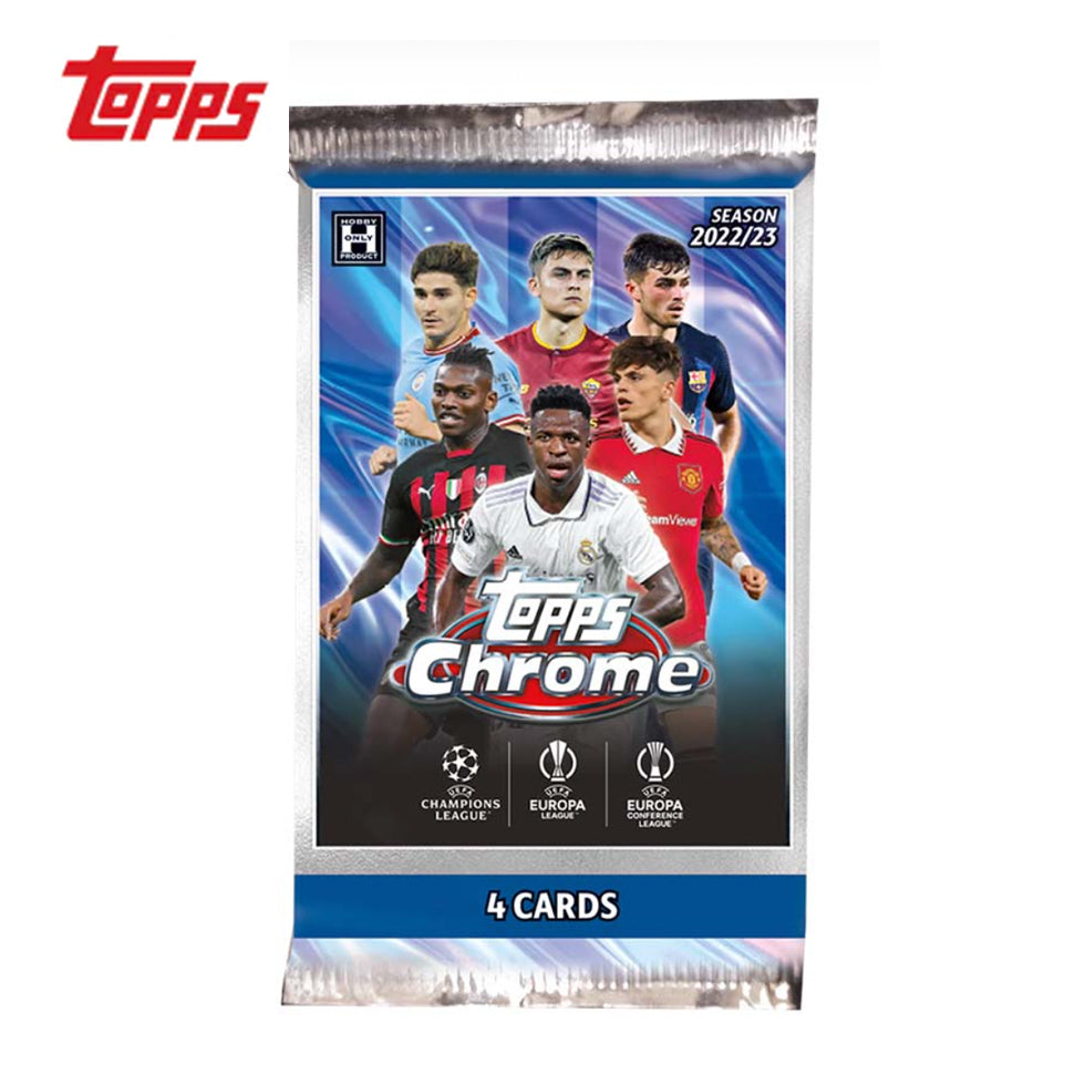 Topps Chrome 2022/23 "Einzel Packung" Champions League Europa League Conference League