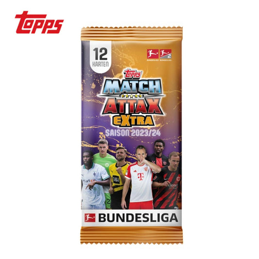 Topps Match Attax Extra 12 Karten Saison 2023/24