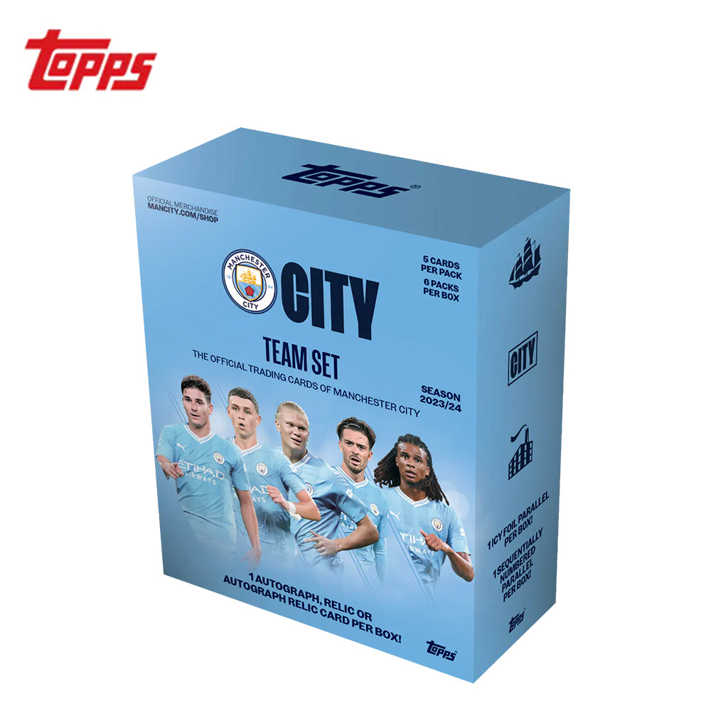 Topps Manchester City FC Official Team Set 23/24