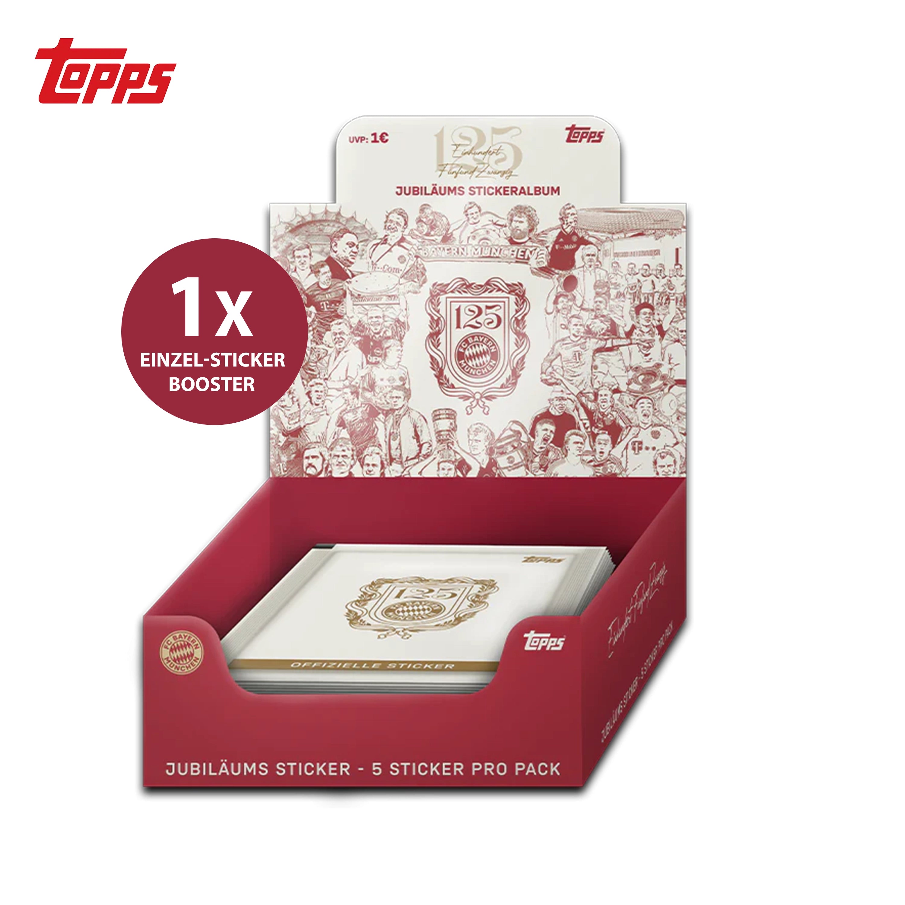 Topps - FC Bayern München – 125 Jahre Sticker (2025)