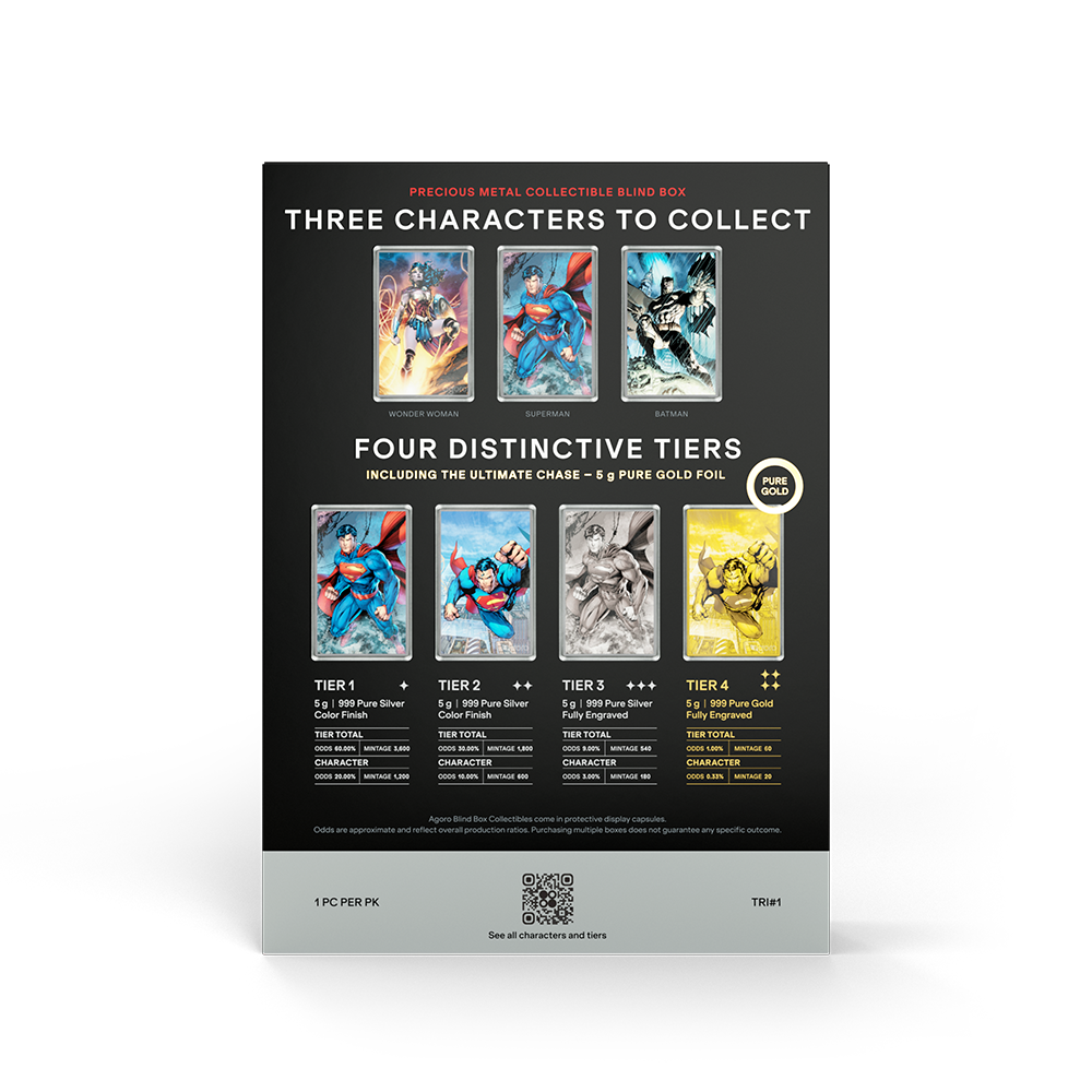 2026 Agoro DC Trinity 5g Foil Blind Box
