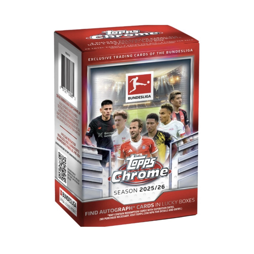 LADEN ONLY: Topps Chrome Bundesliga 2025-26 Value Box