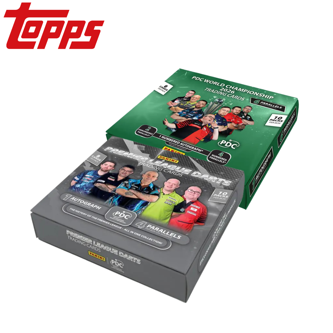 Panini Dart Bundle 2026 (PDC World Championship Premium Box + Premier League Collection Box)