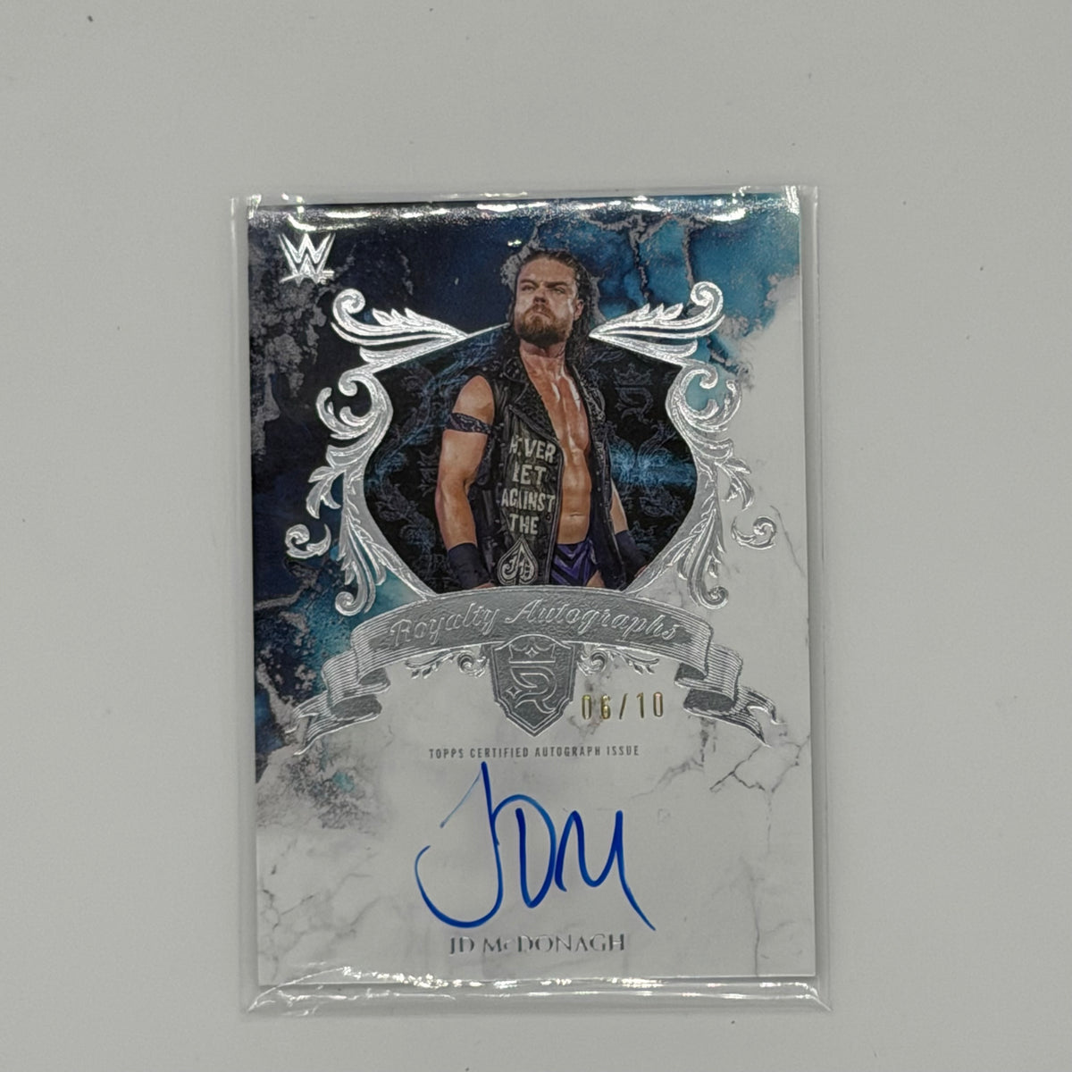 JD McDonagh Royalty WWE Topps 2025 Auto /10