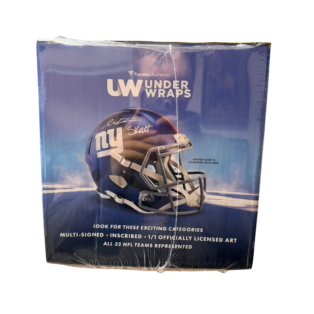 2026 Fanatics Under Wraps Autographed NFL Helmet | Mystery Box Vol. 1