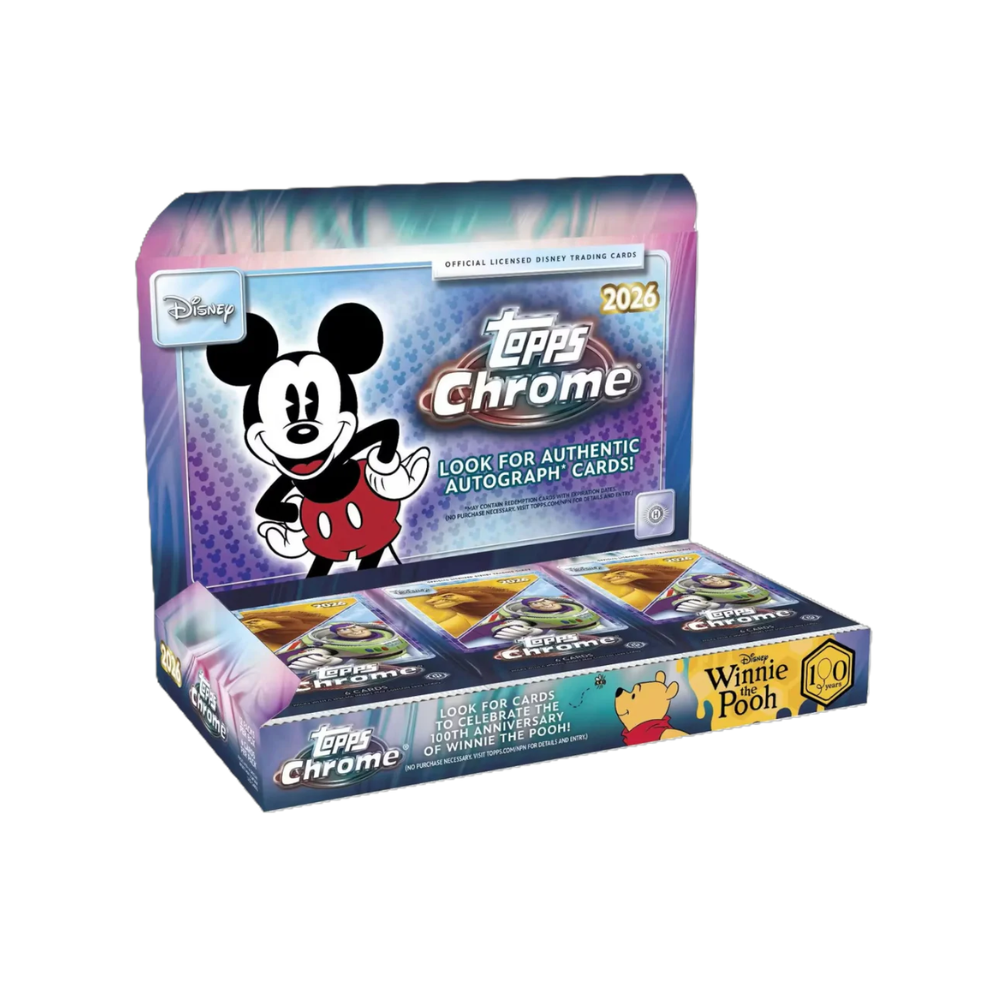 2026 Topps Chrome Disney Hobby Box