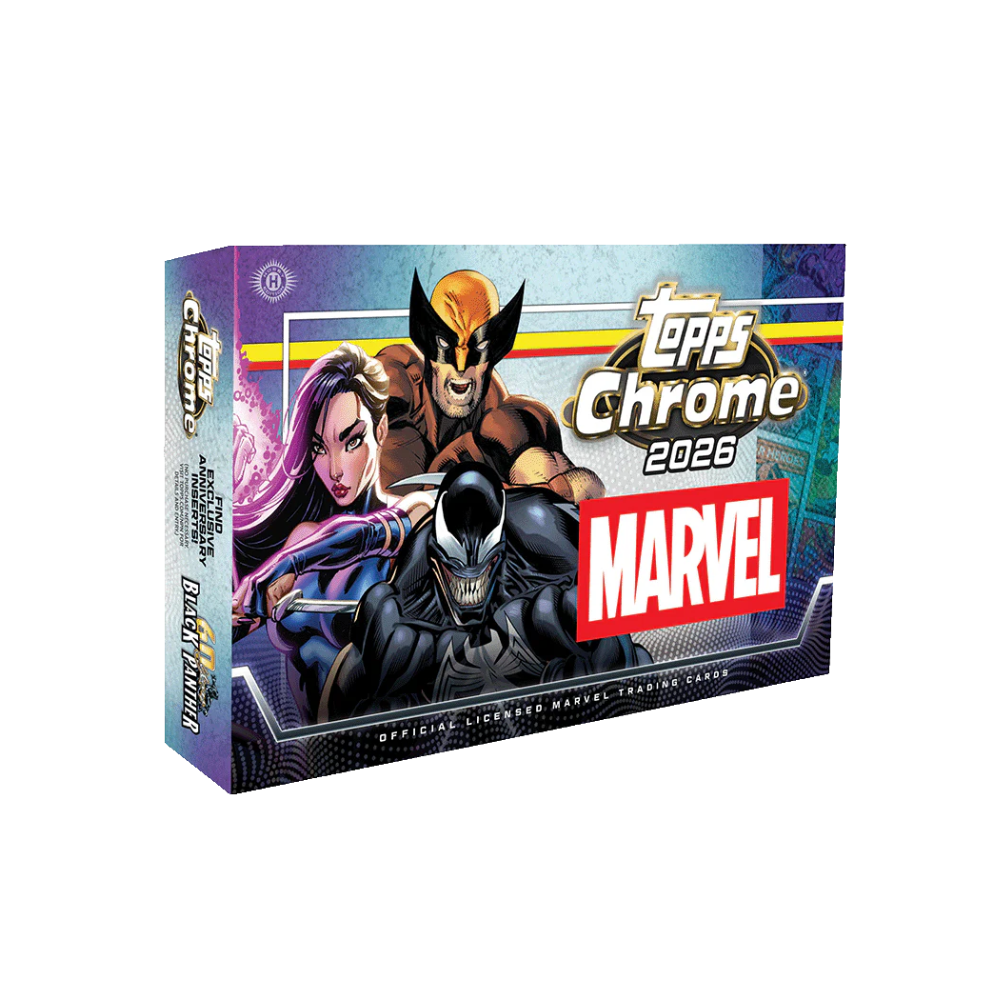 2026 Topps Chrome Marvel Comics Hobby Box
