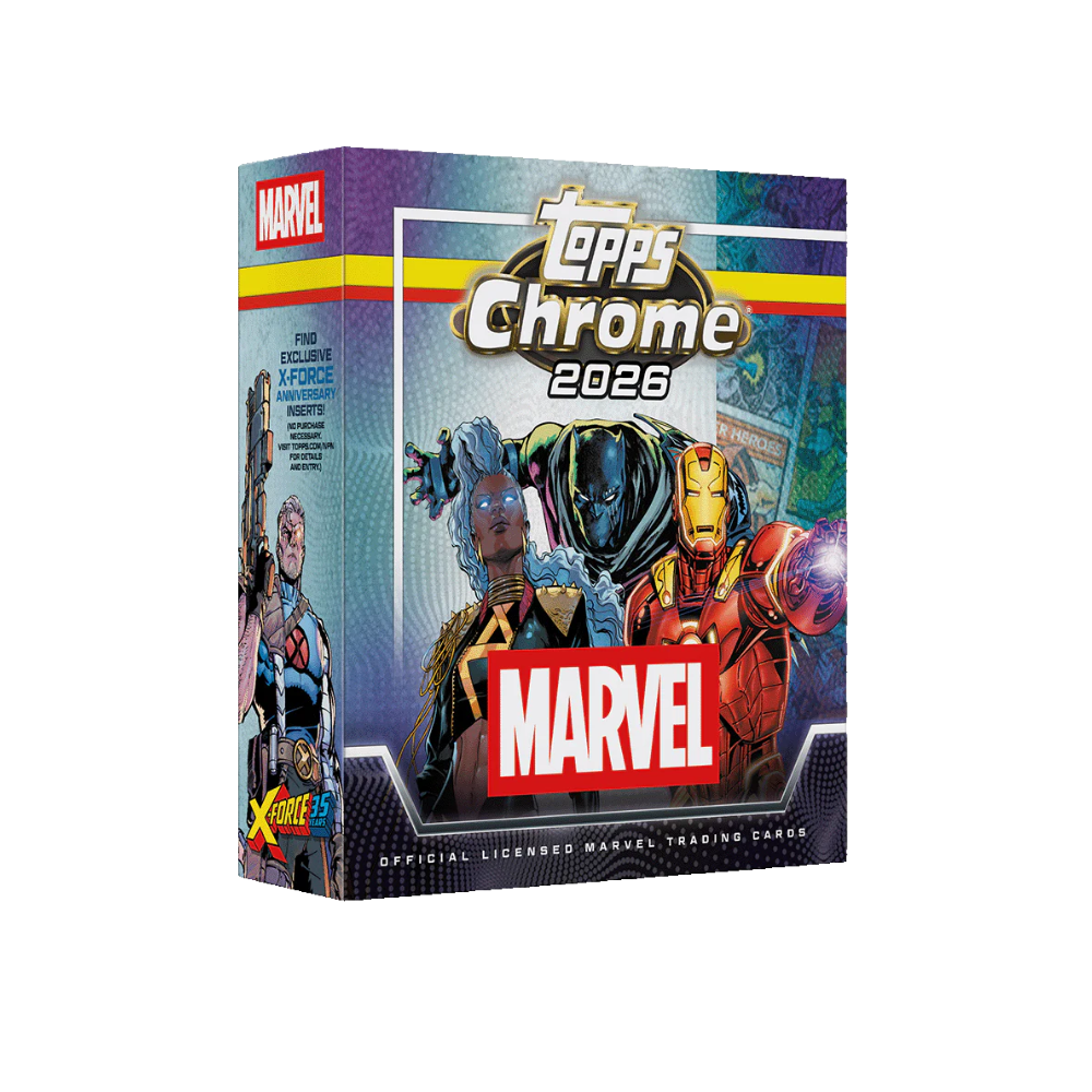 2026 Topps Chrome Marvel Comics Mega Box