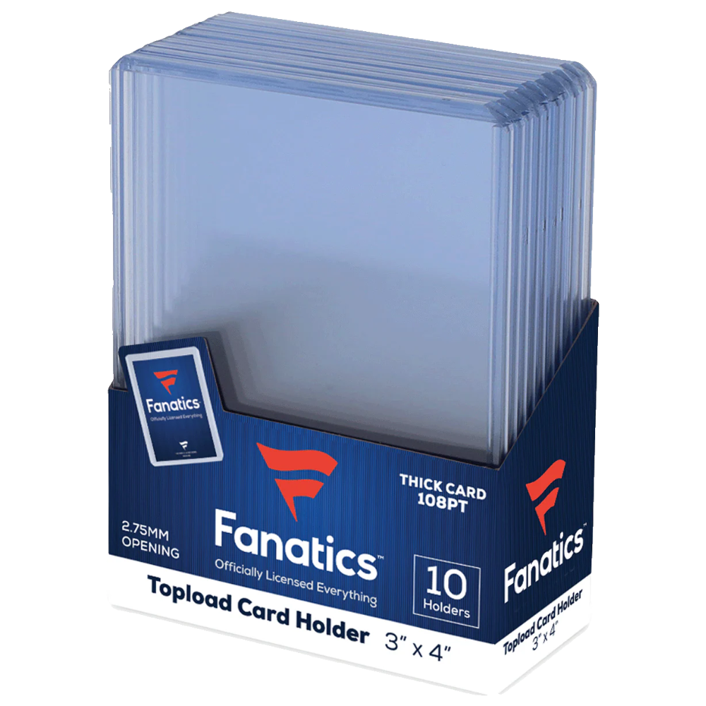 Fanatics Collectibles 108pt 3x4 Top Loader (10ct)