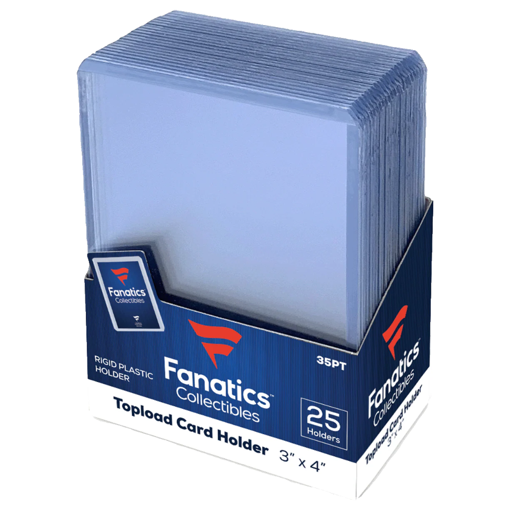 Fanatics Collectibles 35pt 3x4 Top Loader (25ct)