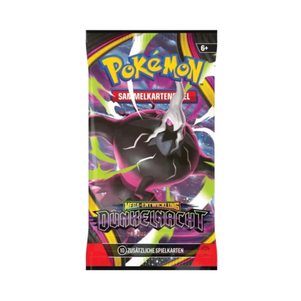 Pokémon TCG Mega Evolution Dunkel Nacht Booster Pack Deutsch