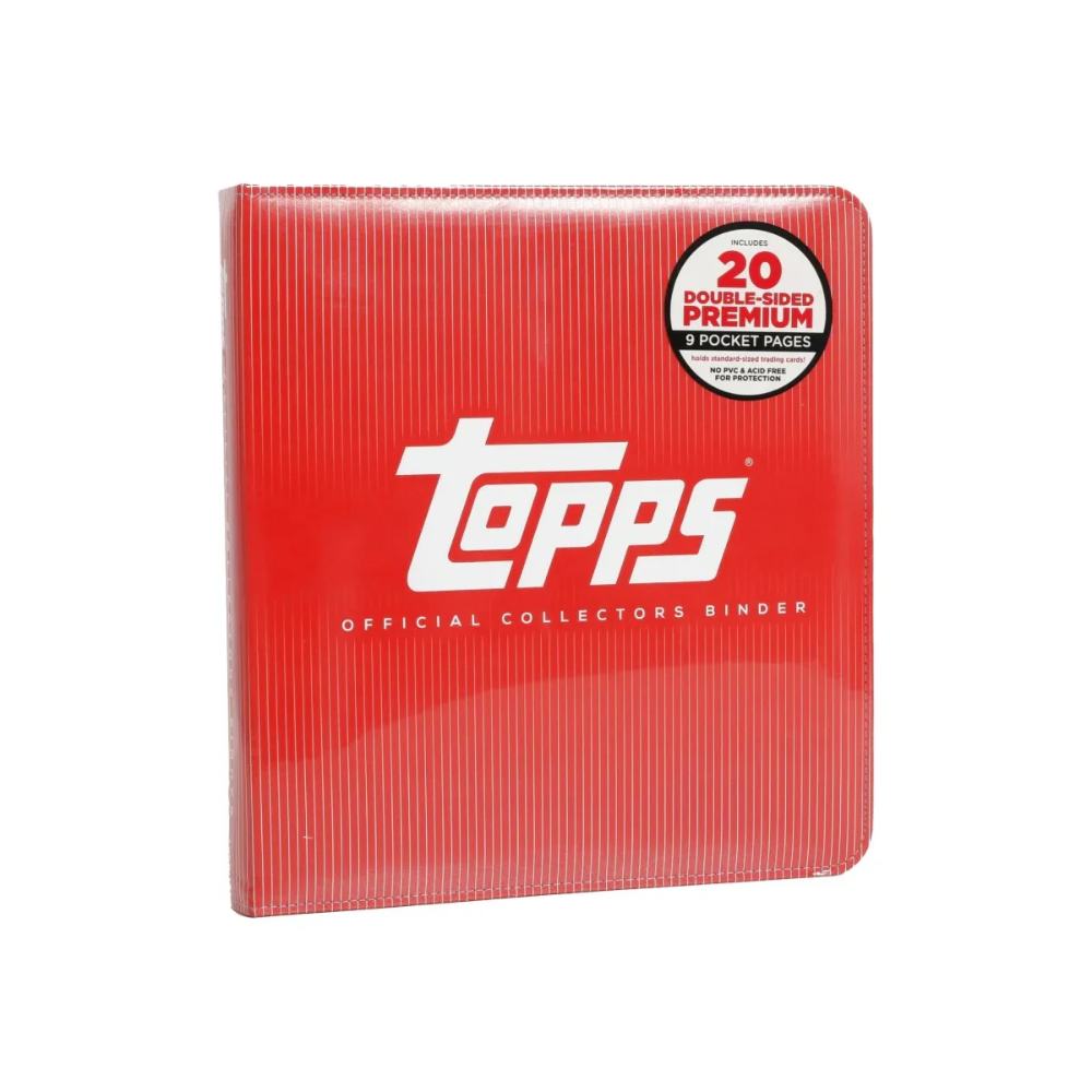 Topps Red Official Collectors Binder