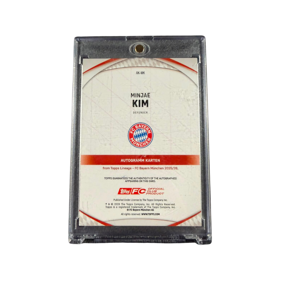 Minjae Kim Bayern München Bundeliga Lineage 2025-26 Auto /5
