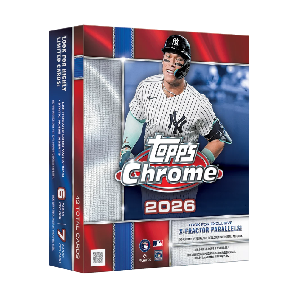 2026 Topps Chrome Baseball Mega Box