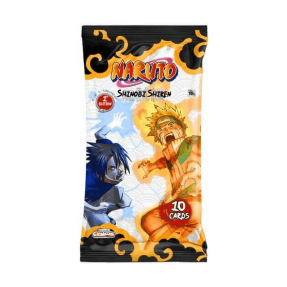 2026 Naruto Mythos TCG: Shinobi Shiren 1st Edition Display (Englisch) Einzelbooster
