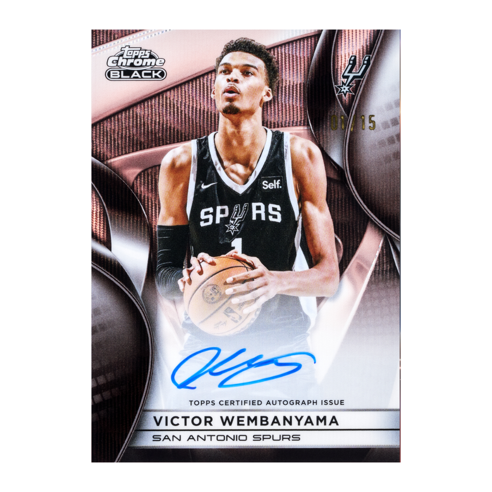 2025-26 Topps Chrome Black Basketball Hobby Box