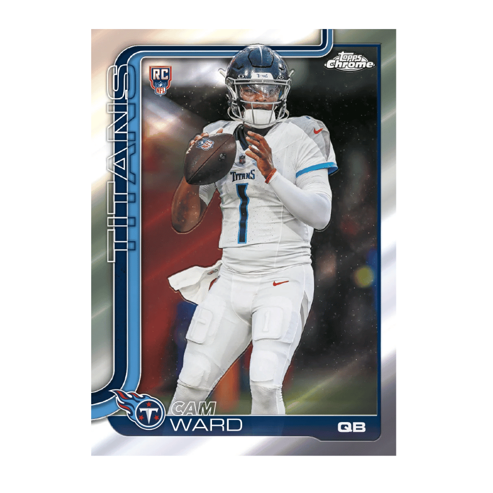 2025 Topps Chrome Football Hobby Box
