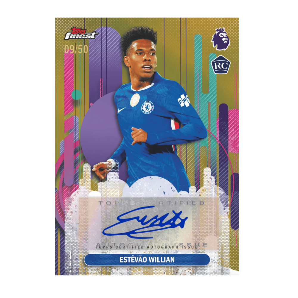 2026 Topps Finest Premier League Hobby Box