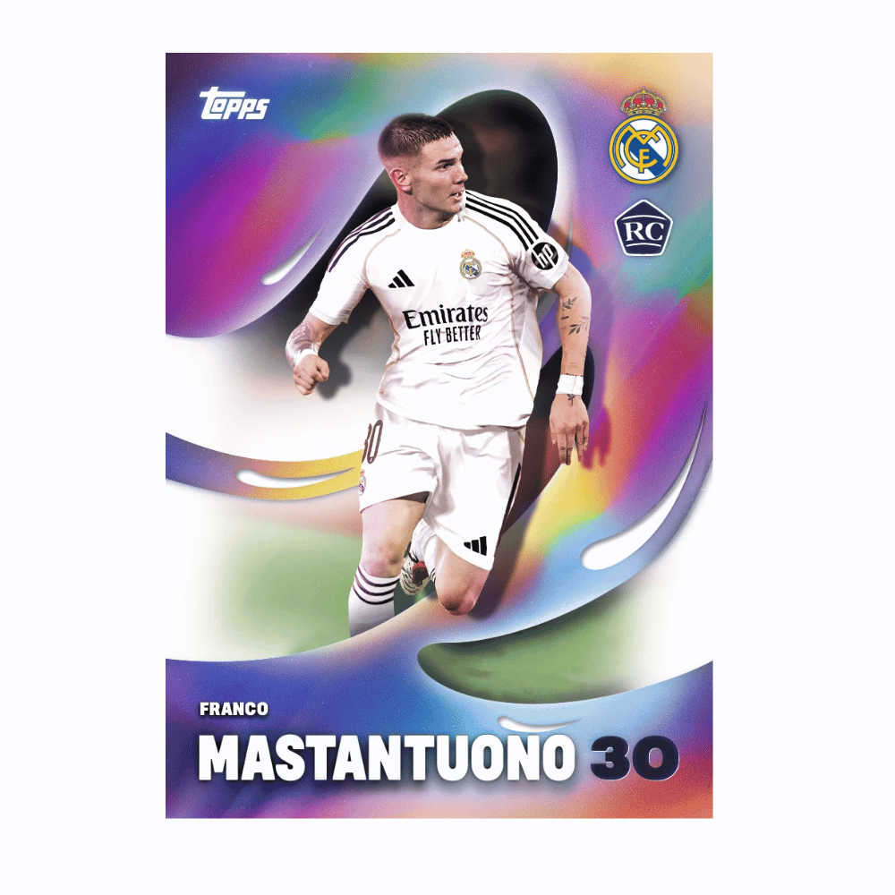 Topps Real Madrid Los Blancos 2025/26 Hobby Box