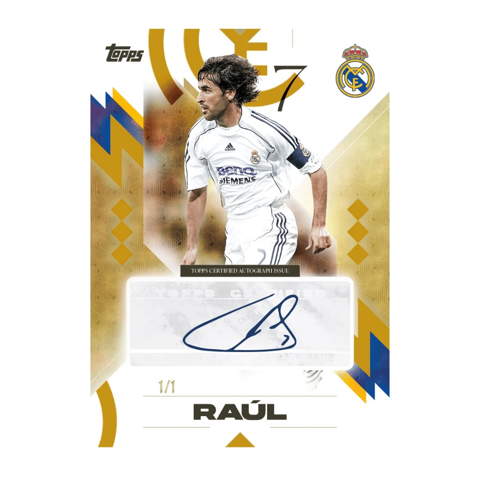 Topps Real Madrid Los Blancos 2025/26 Hobby Box
