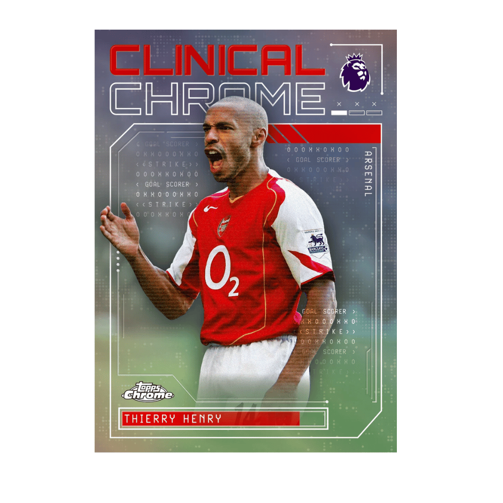 2025/26 Topps Premier League Chrome Collectors Tin Box