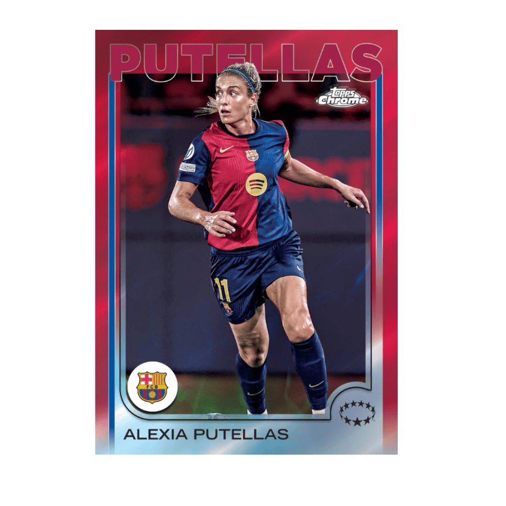 Topps Chrome UEFA Women's Champions League 2024/25 Value Box