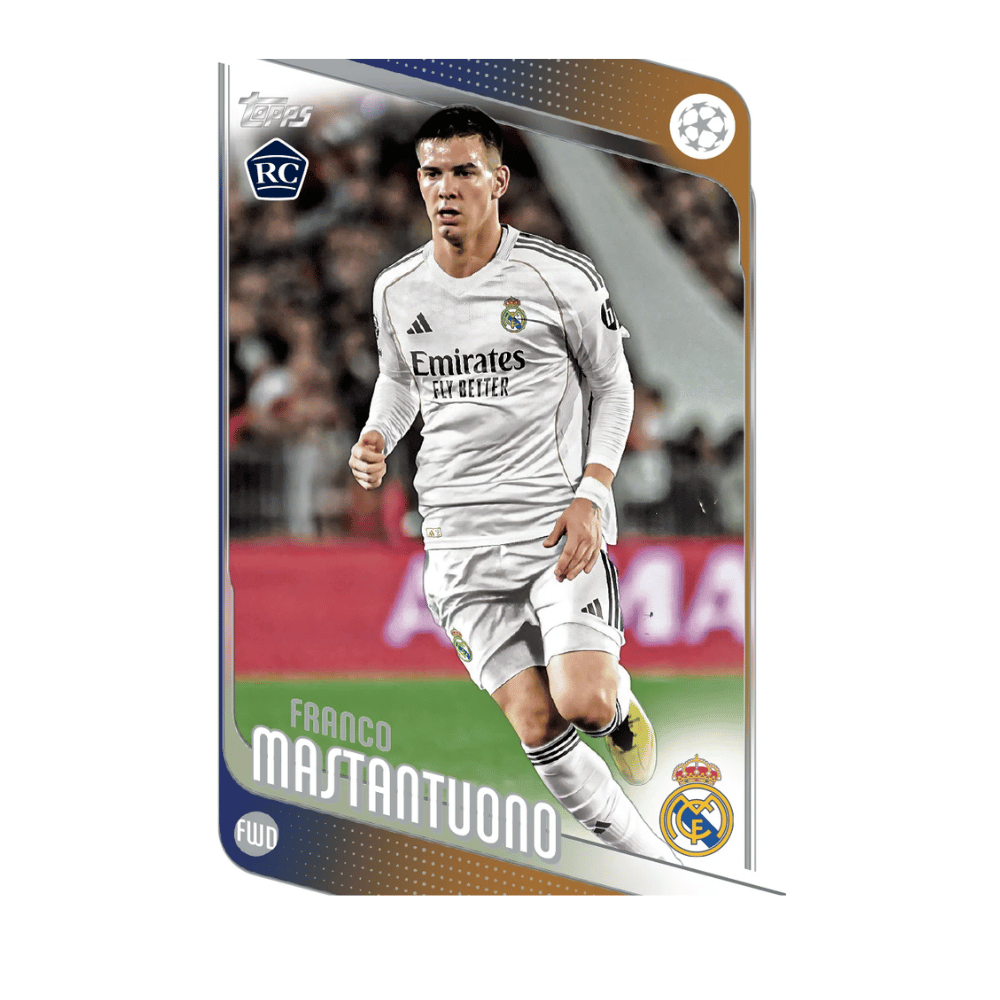 Topps UEFA Club Competitions 2025/26 Hanger Box