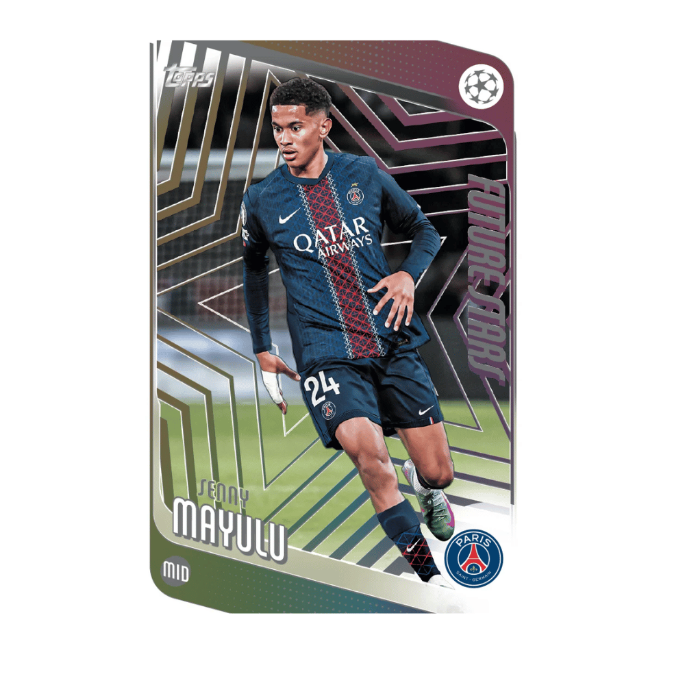 Topps UEFA Club Competitions 2025/26 Hanger Box