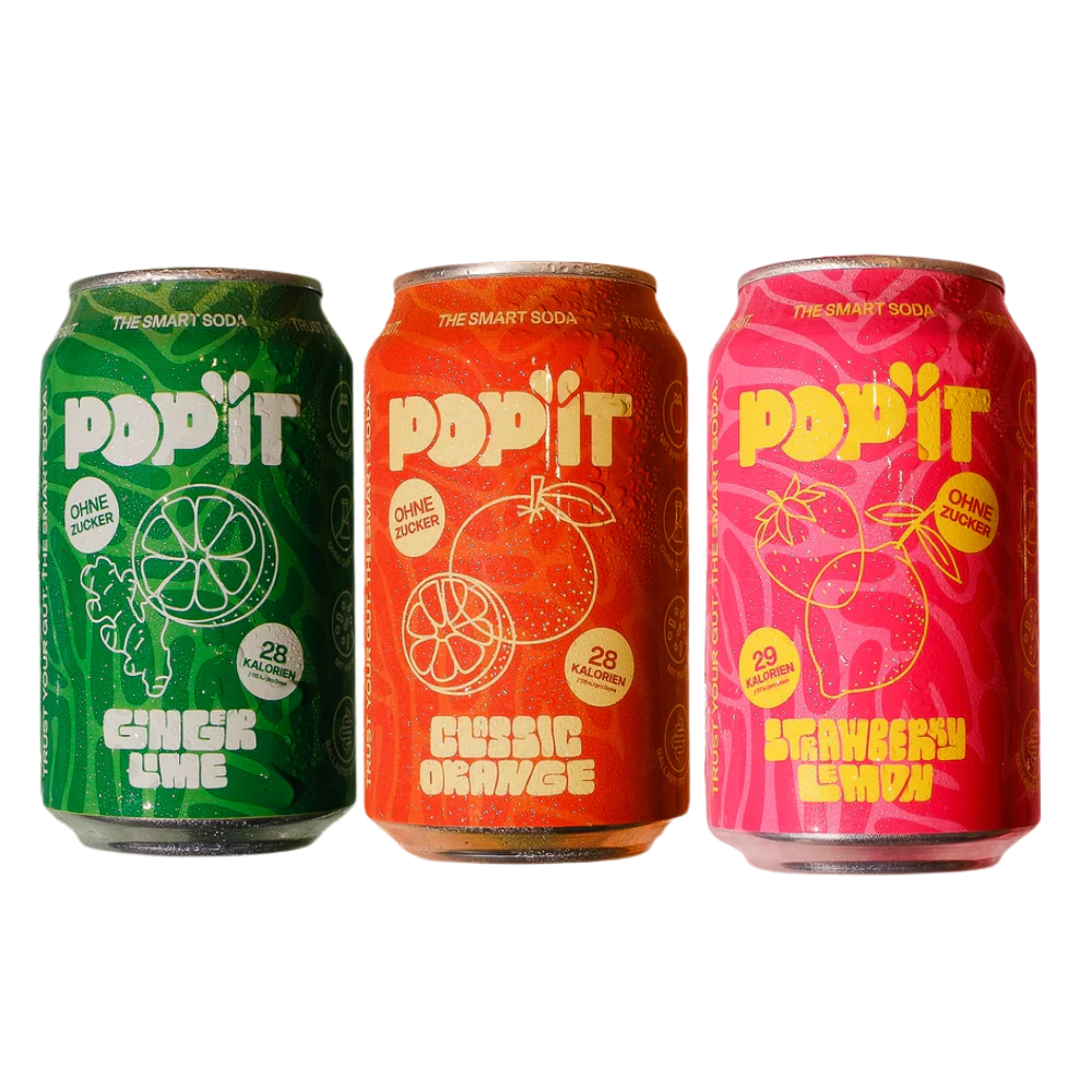 POP'IT Test Bundle - 3x330ml zzgl. 3x Pfand 0,25 €