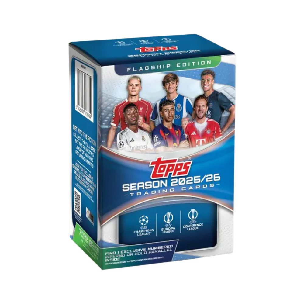 2025-26 Topps Flagship UEFA Club Competitions Value Box