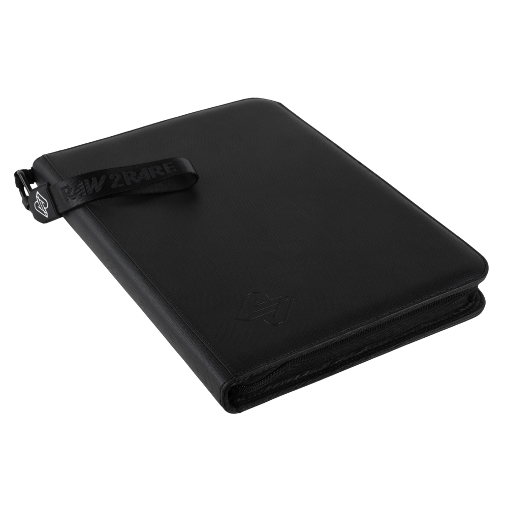 Raw2Rare ZipBinder360 Solid Black 360 Karten