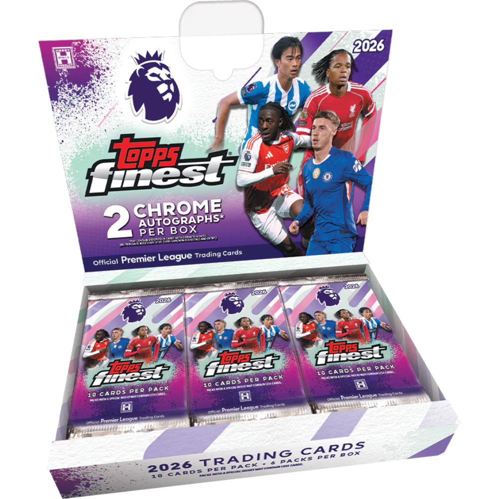 2026 Topps Finest Premier League Hobby Box