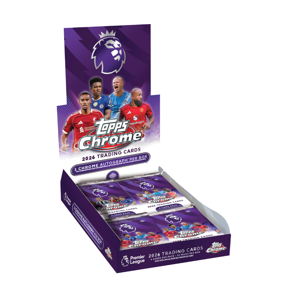 2026 Topps Chrome® Premier League Hobby Box