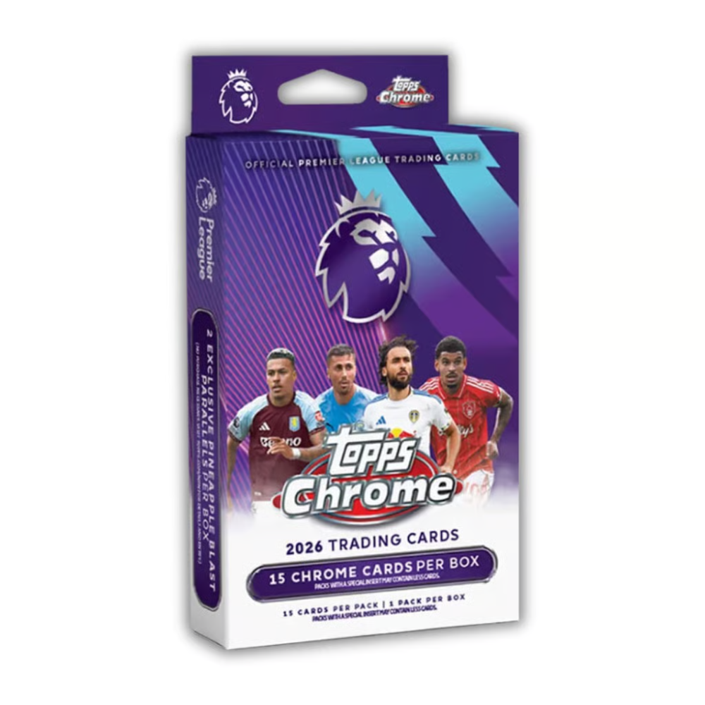 Topps Premier League Chrome 2025/26 Hanger Box