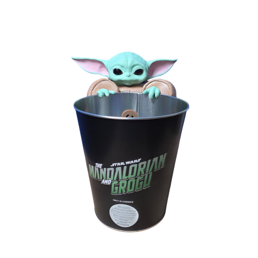 UCI The Mandalorian Popcorn Eimer Trinkbecher Bundle Star Wars Grogu Das Kind