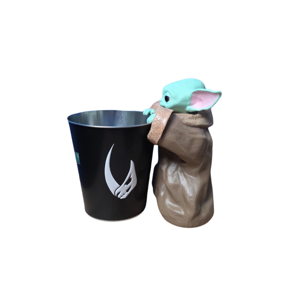 UCI The Mandalorian Popcorn Eimer Trinkbecher Bundle Star Wars Grogu Das Kind