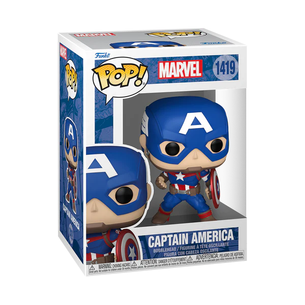FUNKO POP! Marvel Captain America #1419 Vinly Figur