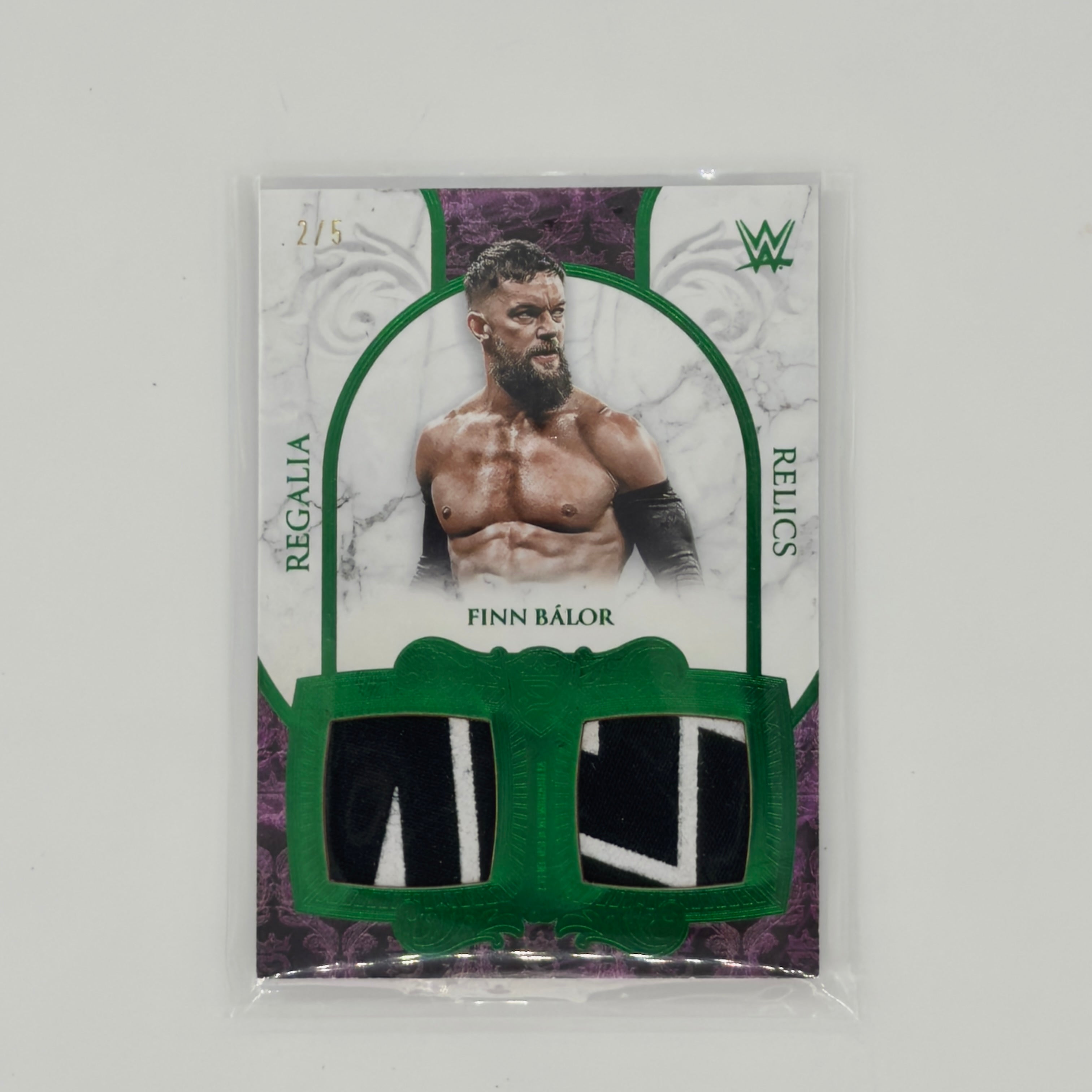 Finn Balor Royalty Topps RAW 2025 Regalia Relic /5