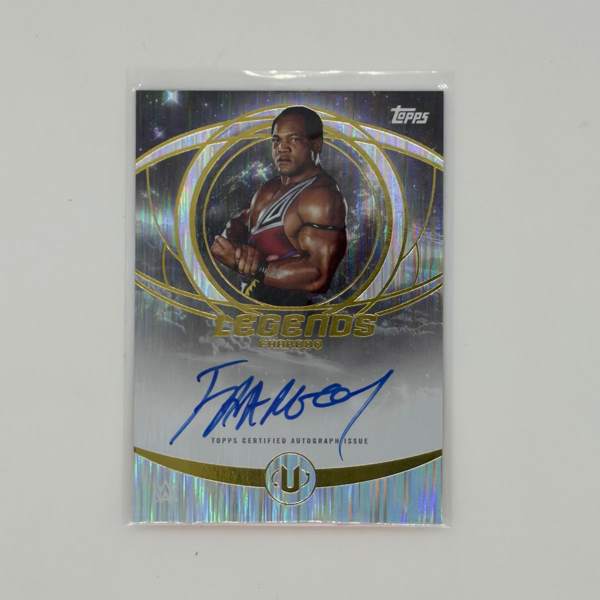 Faarooq Legends Universe Topps 2025 WWE Auto