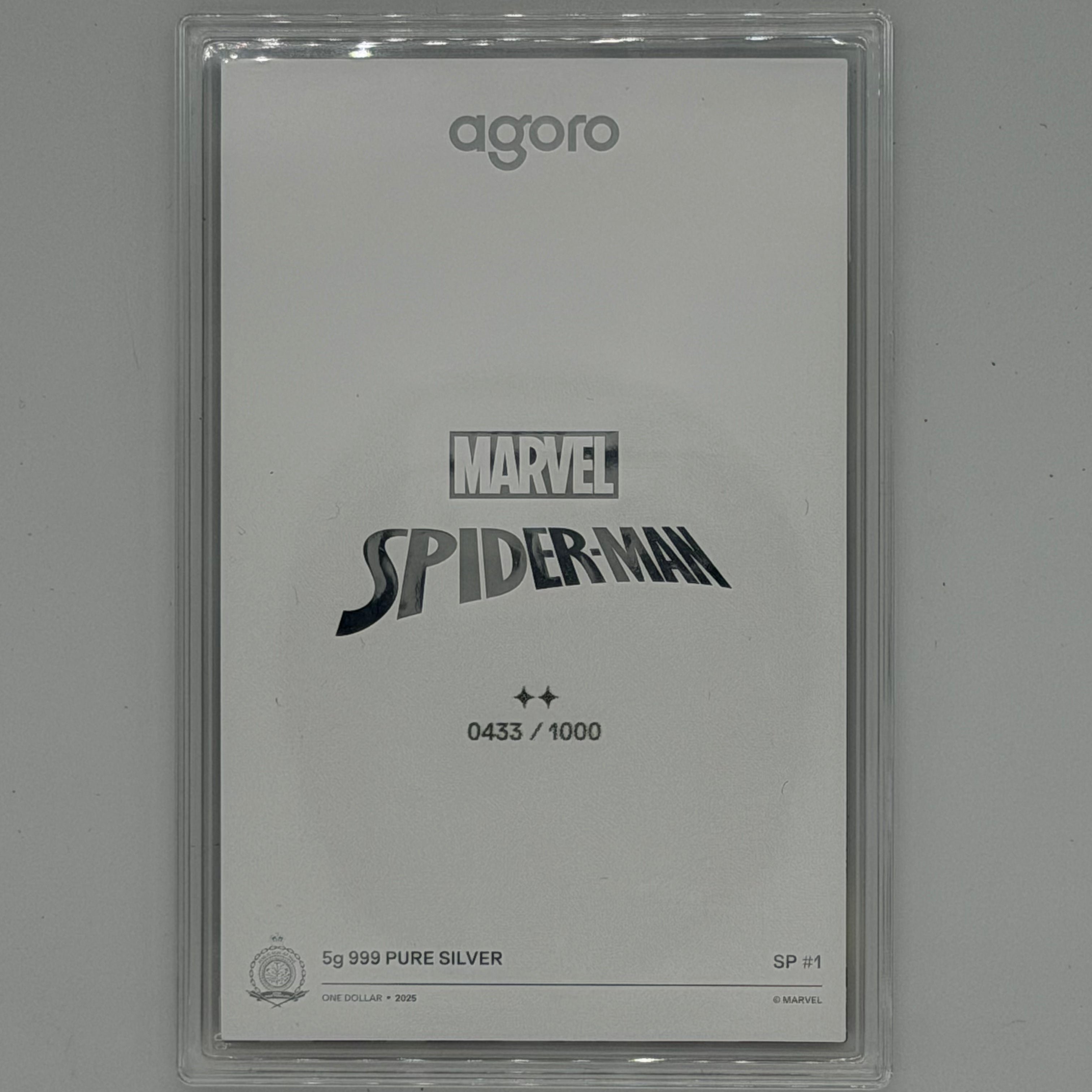 Spider-Man Agoro 2025 Marvel /1000