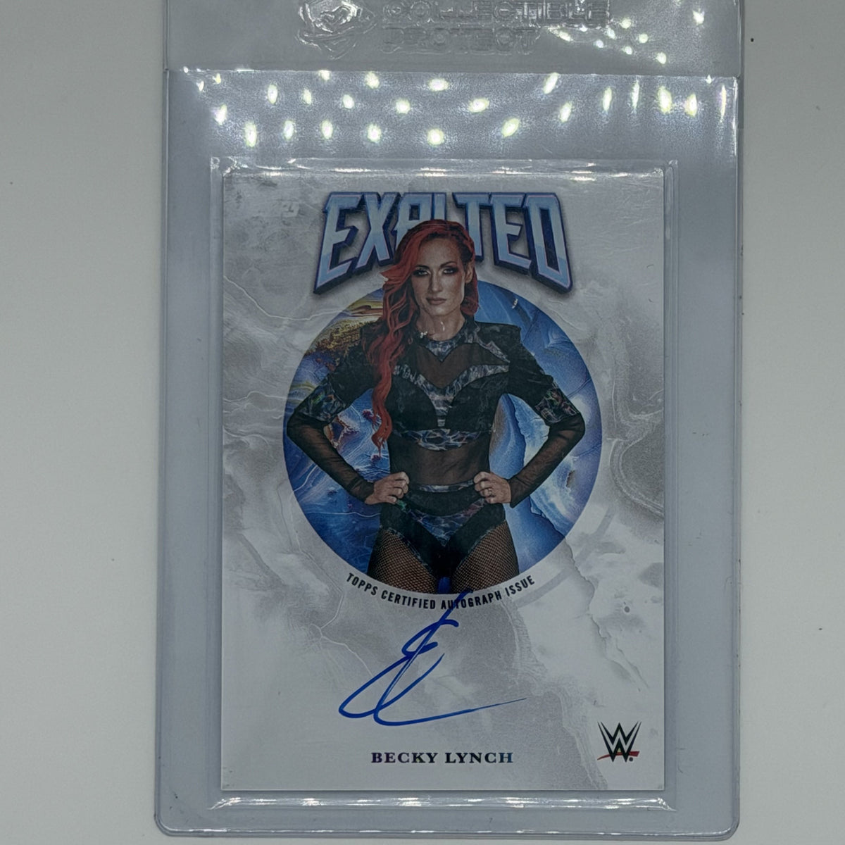 Becky Lynch Wrestling WWE Topps 2025 Exalted Autographs Auto